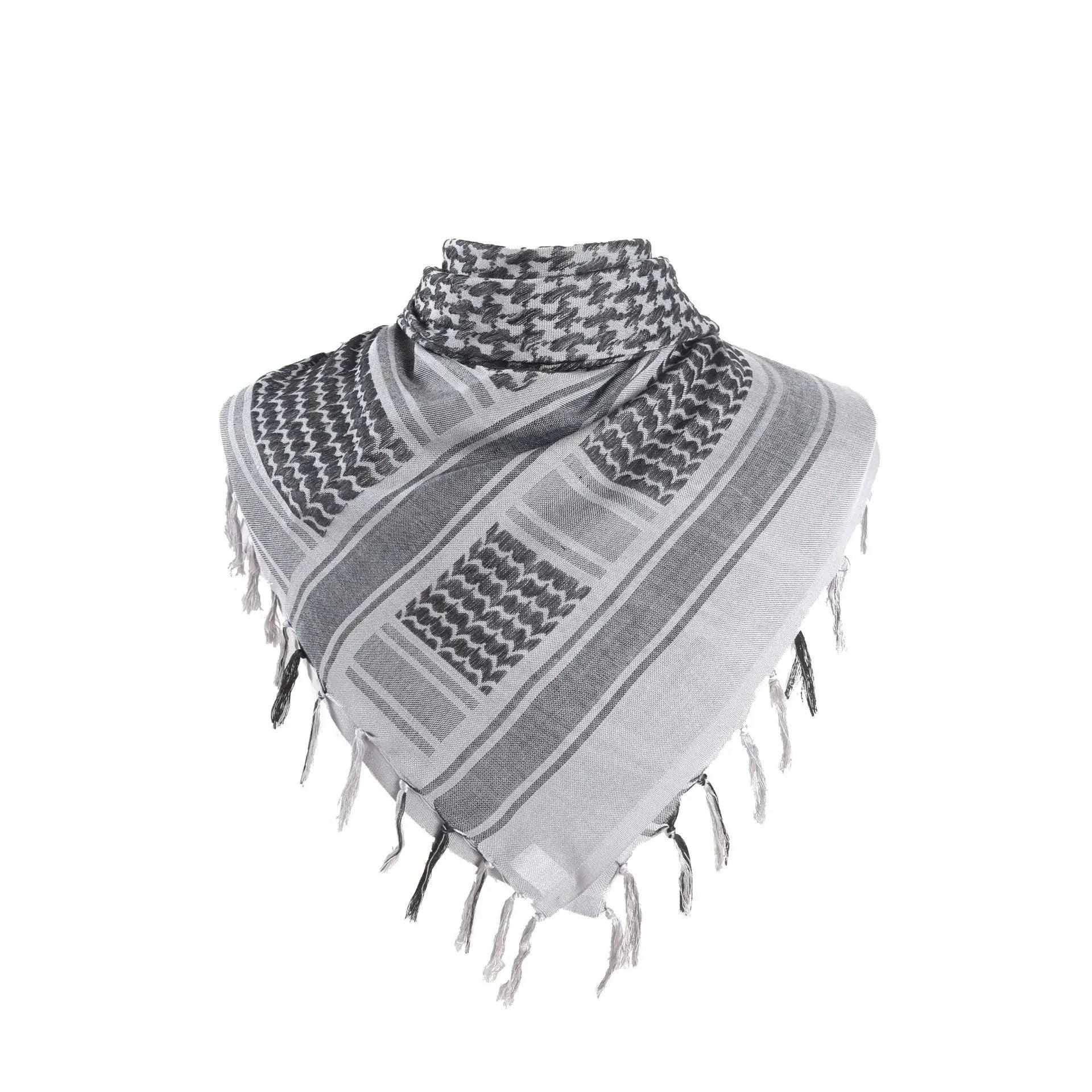 Special Forces Free Variety Turban Jacquard Scarf Thickening Outdoor Arabic Square Magic Outdoor Scarf Shawl CS Decorative Scarf - petguardiansupplies