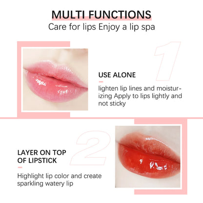 Hydrating Lip Glow Oil Long-Lasting Moisturizing Lip Balm for Smooth Plumping Lip Gloss - petguardiansupplies