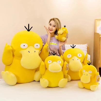 Genuine Pokemon Kawaii Psyduck Stuffed Plush Toys Duck Dolls Throw Pillow Birthday Gift For Kids Peluches Boys Home Decoration - petguardiansupplies