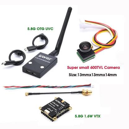 VTX2W5 5.8GHZ 1.6W / 2.5W 64CH FPV VTX Transmitter & 1500TVL / 1800TVL / 2000TVL Camera Receiver UVC for FPV RC Camera Drone - petguardiansupplies