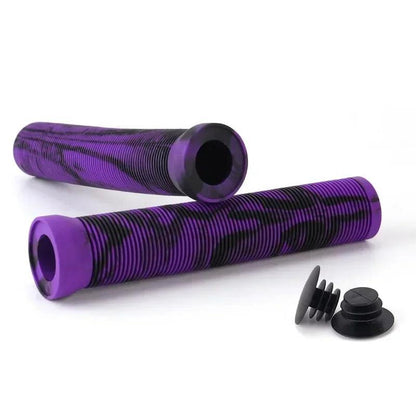 Bicycle Grips Soft Rubber Mountain Bike Grips Comfortable Shock-absorbing for 22.2mm Handle Bar Extension Scooter Bicycle Grips - petguardiansupplies