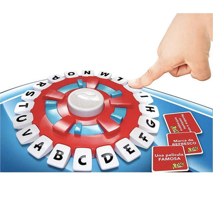 New Spanish Word Game Fast-Paced Family Board Game The Quick Thinking Letter Pressing Tapple Games versión en español - petguardiansupplies