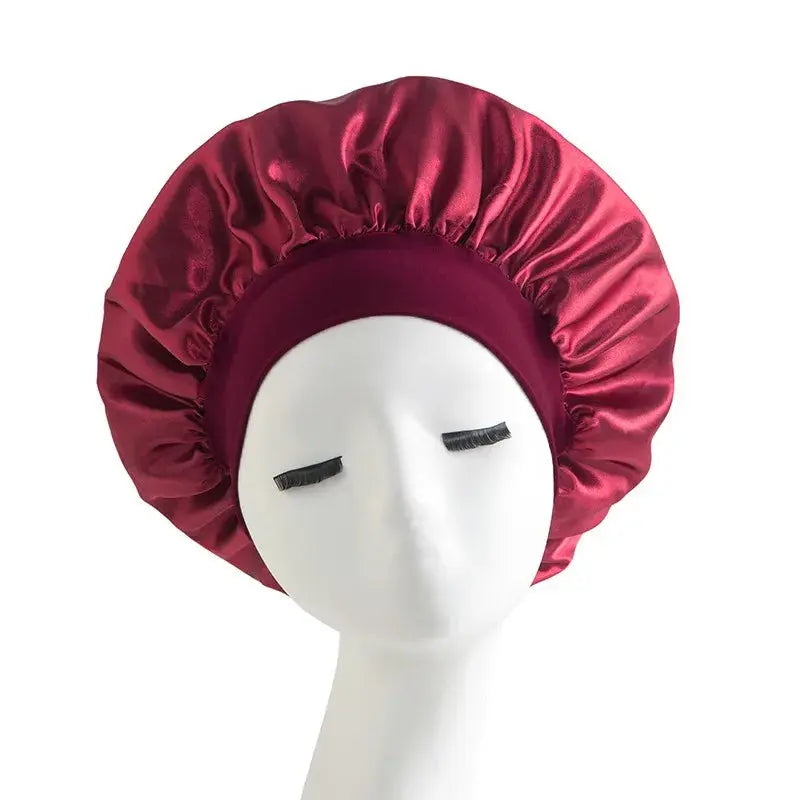 Satin Sleep Cap for Women-4