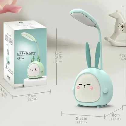 LED Cute Animal Small Table Lamp Adjustable Night Light Bedroom Bedside Lamp Eye Protection Reading Lamp Children's Sleep Lamp - petguardiansupplies