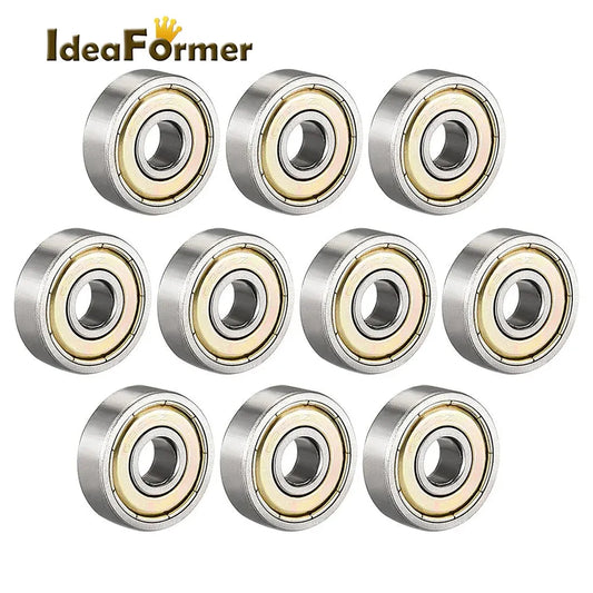 IdeaFormer 10pcs ABEC 7 625ZZ Ball Bearing Deep Groove bearing 5*16*5 mm Miniature Deep Groove 3D Printer Parts - petguardiansupplies