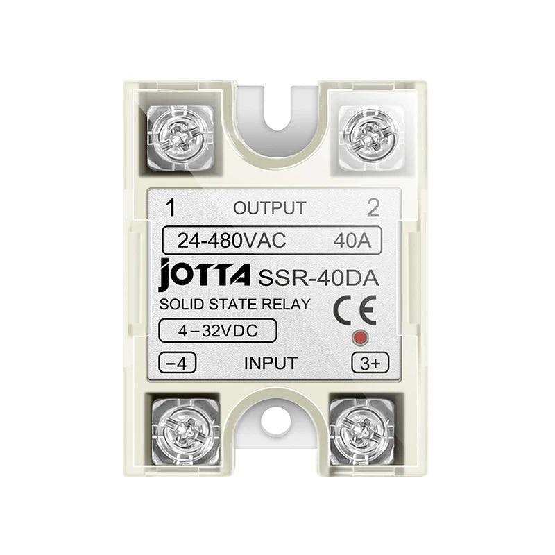 Solid State Relay Module SSR 10DA 25DA 40DA DC Control AC Single Phase With Plastic Cover For PID Temperature Control - petguardiansupplies