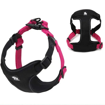 Truelove Padded Reflective Dog harness Vest Pet Step in Harness Adjustable No Pulling Pet Harnesses for Small Medium Dog TLH5951 - petguardiansupplies