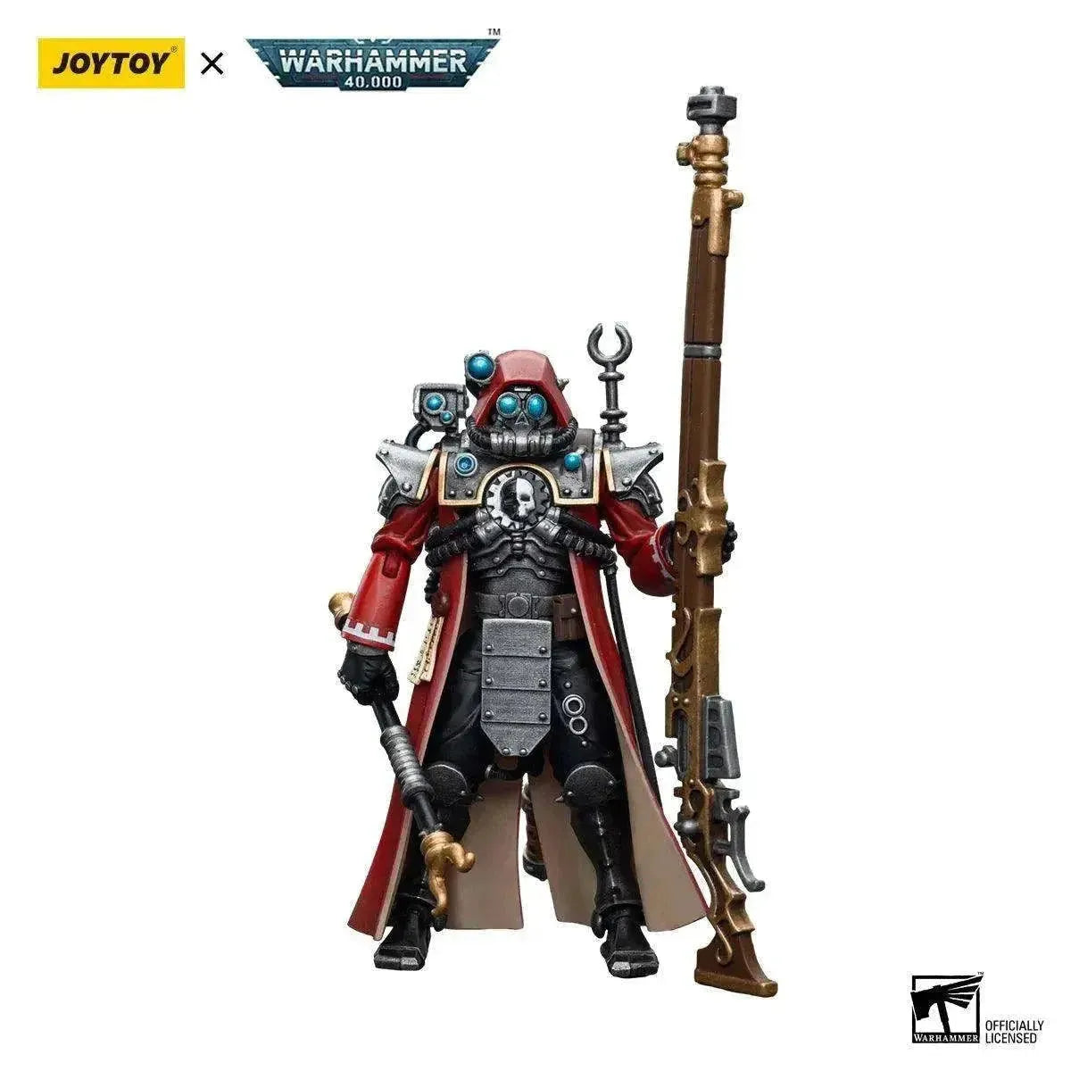 [IN STOCK] JOYTOY Warhammer 40K 1/18 Action Figure Adeptus Mechanicus Skitarii Ranger Anime Toy Gift Free Shipping - petguardiansupplies