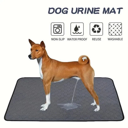 Dog Pee Pad Reusable Washable Dog Urine Mat Car Seat Floor Sofa Waterproof Absorbent Puppy Cat Training Diaper Mat Pet Supplies - petguardiansupplies