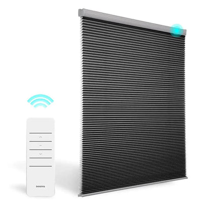 Wifi Automatic Motorized Electric Smart Cordless Window Top Down Bottom Upblinds Cellular Shades Double Cell Honeycomb Blinds - petguardiansupplies