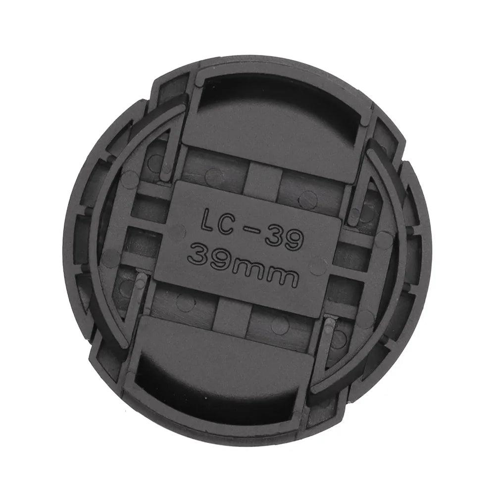 Universal 37mm 39mm 40.5mm Center Pinch Snap-on Front Lens Cap Plastic For Canon Nikon Sony Fujifilm - petguardiansupplies