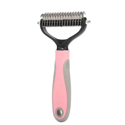 The Best Pet Grooming Brush Dog Brush Double-Sided Hair Removal Comb And Hair Removal Tool Used To Remove Mats And Tangles - petguardiansupplies