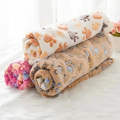 Pet Bed Mat Cute Warm Cover Towel Handcrafted Cat Dog Fleece Soft Blanket for Small Medium Large dogs Puppy Pet Supplies ﻿ - petguardiansupplies