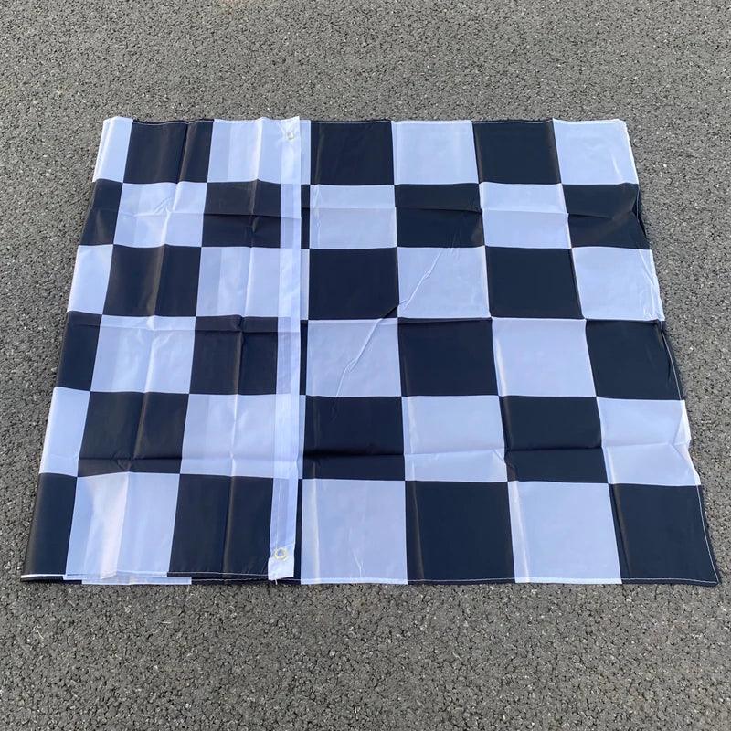 aerlxemrbrae 3*5FT Racing Flag Hanging Racing checkered Flag - petguardiansupplies