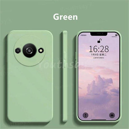 For Redmi A3 Case Cover For Xiaomi Redmi A3 Funda Coque Soft Original Liquid Silicone Protective Phone Case Redmi A3 - petguardiansupplies