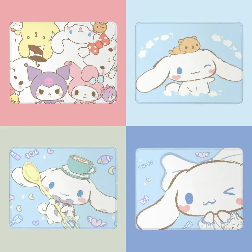 Small Anime Mouse Pad Gamer Cinnamoroll Gaming Laptop Cute Sanrio Mausepad Wireless Mouse for Computer Offices Accessories Mats - petguardiansupplies