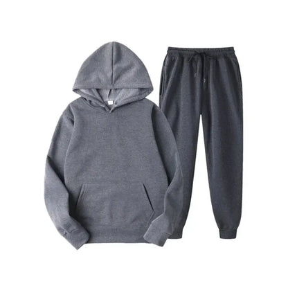 2022 Autumn And Winter Fashion Brand Men Tracksuit New Men's Hoodies + Sweatpants Two Piece Suit Hooded Casual Sets Male Clothes - petguardiansupplies