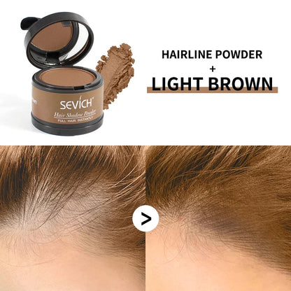 Water Proof hair line powder in hair color Edge control Hair Line Shadow Makeup Hair Concealer Root Cover Up Unisex Instantly - petguardiansupplies