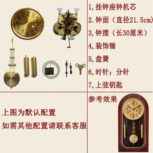 Vintage Mechanical Clock Accessories Retro Mechanical Wall Clock Swing Clock DIY Hand-assembled Clock Repair Parts - petguardiansupplies