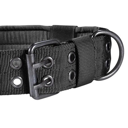 Adjustable and Durable Nylon Tactical Pet Dog Collar ,Suitable for Medium and Large Dogs - petguardiansupplies