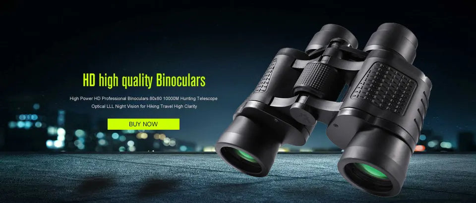 Sakura Night Vision 30x60 Zoom Optical Military Binoculars Telescope 126m/1000m Telescopio Day And Night High Quality Long Range - petguardiansupplies