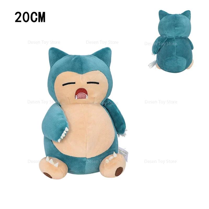 12 Styles Pokemon Plush Shinx Litwick Furret Mew Cubone Snorlax Gyarados Lucario Stuffed Peluche Dolls Christmas Best Gift Toys - petguardiansupplies