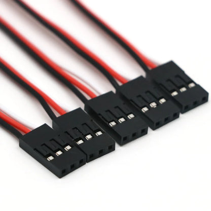 10pcs/lot 10cm 15CM 30CM 50CM 100CM RC Servo Extension Cord Cable Wire 150mm Lead JR Wholesale - petguardiansupplies