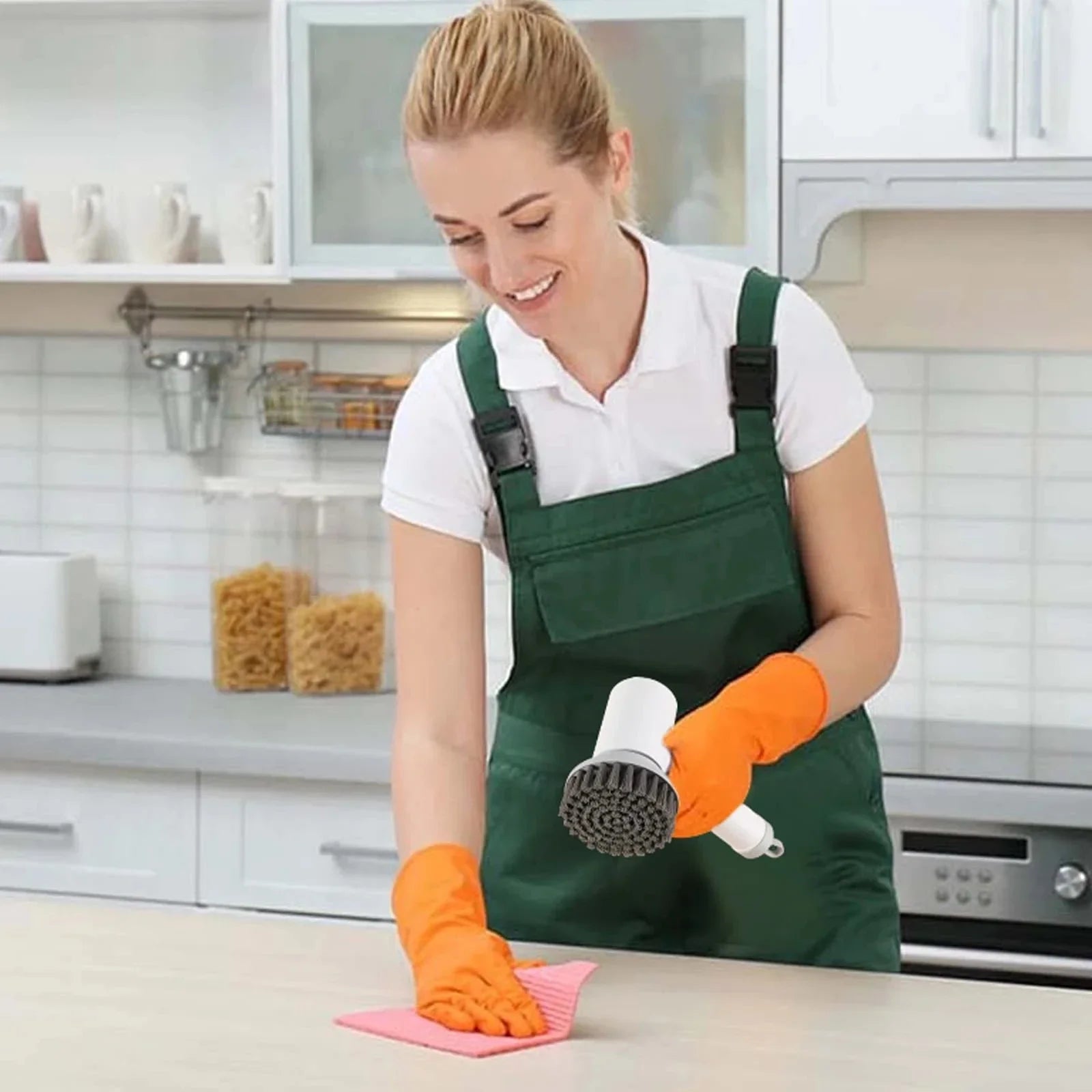 Xiaomi Wireless Electric Cleaning Brush Housework Kitchen Dishwashing Brush Bathtub Tile Professional Cleaning Brush Labor Savin - petguardiansupplies