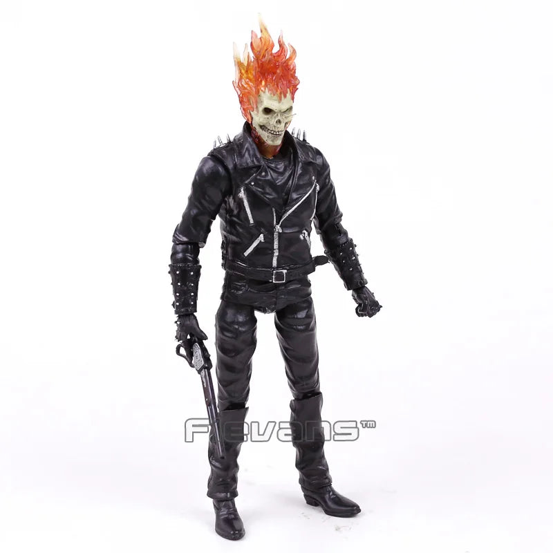 Ghost Rider Johnny Blaze PVC Action Figure Collectible Model Toy - petguardiansupplies