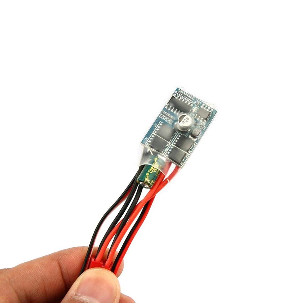 Micro ESC 20A 30A Brushed ESC RC ESC Electric Speed Controller 2S 4~8v for DIY Mini 1/16 1/18 1/24 RC Car Boat Tank w/Brake - petguardiansupplies