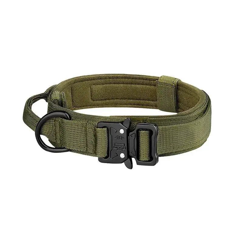 Tactical Dog Collar For Medium And Large Dogs: Suitable For All Breeds, Adjustable And Durable - petguardiansupplies