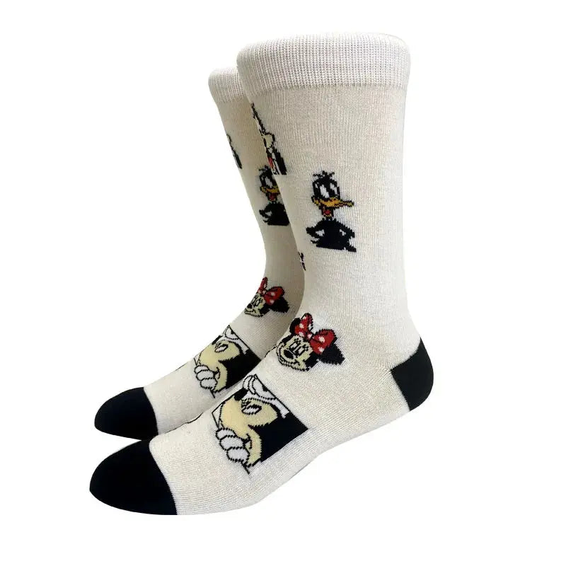 1 Pair New Anime Men Socks Long Socks Men‘s Knee-High Couples cosplay Socks Personality Hip Hop Harajuku Funny Socks for Women - petguardiansupplies