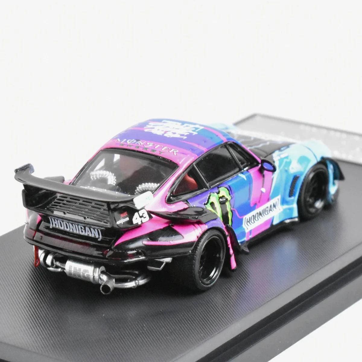 Street Weapon SW 1:64 RWB993 HOONIGAN Diecast Model Car - petguardiansupplies