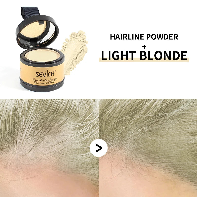 Water Proof hair line powder in hair color Edge control Hair Line Shadow Makeup Hair Concealer Root Cover Up Unisex Instantly - petguardiansupplies