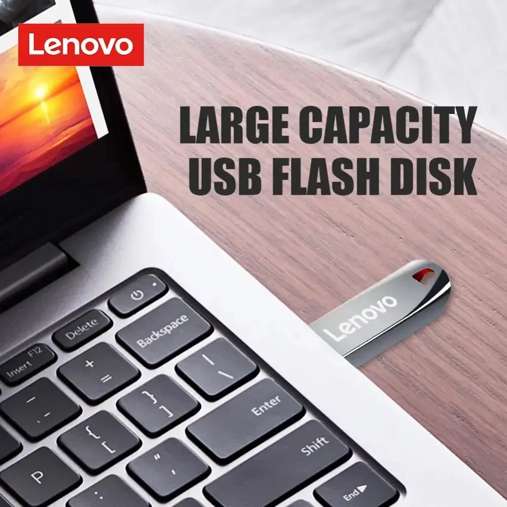 Lenovo 2TB USB 3.0 Metal Flash Drives High Speed Pendrive 1TB 512GB 256GB Portable Usb Drive Waterproof Memoria Usb Flash Disk - petguardiansupplies