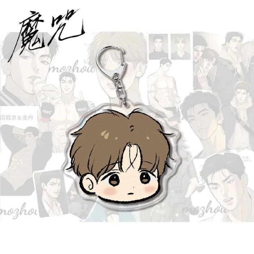 Hot Anime KeyChain Jinx Acrylic Stand Key Chain Joo Jaekyung Kim Dancar Key Chain Bags Girls Gift Sleutelhanger 8CM - petguardiansupplies