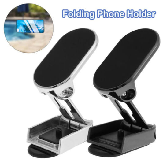 Strong Magnetic Foldable Car Phone Holder 360°Rotatable Alloy Magnet Mount Stand - petguardiansupplies