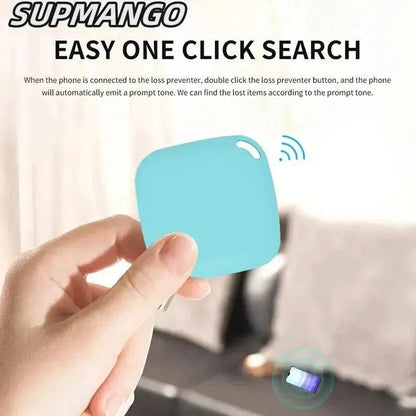 Mini Bluetooth 5.0 Tracker AntiLost Device Round Pet Kids Bag Wallet Tracking Smart Finder Locator - petguardiansupplies