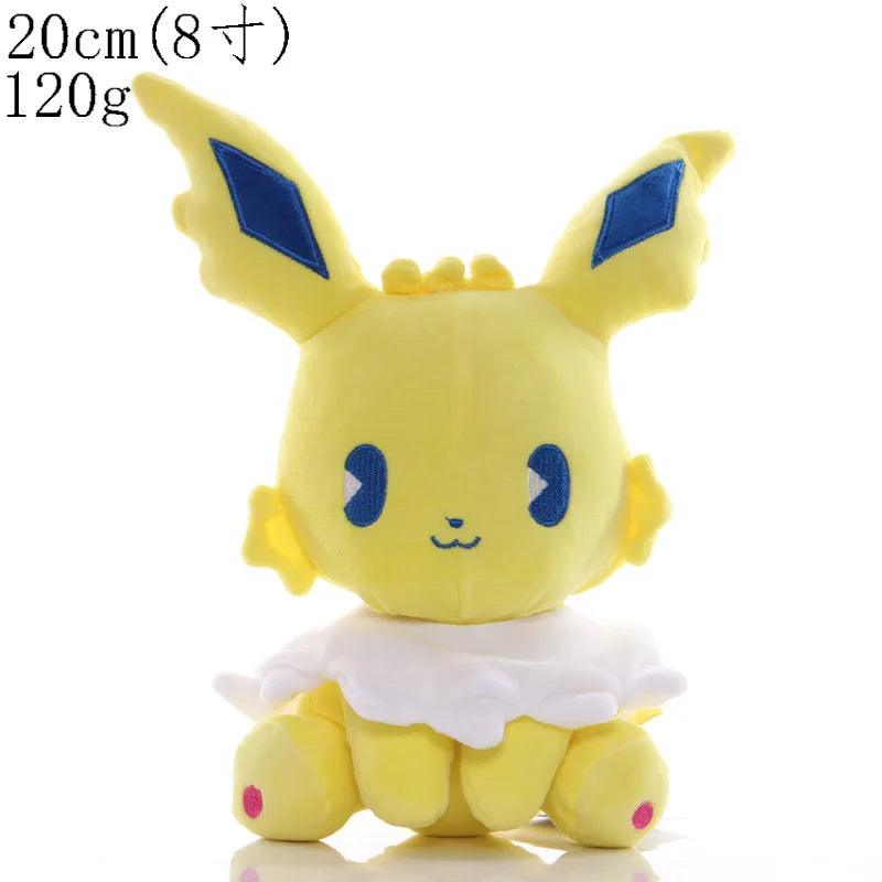 Pokemon Eevee Evolution Peluche Plush Toy Flareon Vaporeon Espeon Umbreon Leafeon Sylveon Pikachu Stuffed Doll Kid Xmas Gift - petguardiansupplies