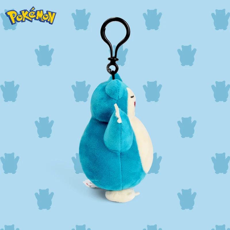 Genuine Animal Pokemon Series Pikachu Snorlax Kawaii Plush Toys Cute Pendant Keyring Keychain Birthday Party Gifts For Kid Boy - petguardiansupplies