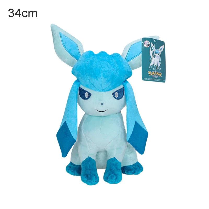 Original Peluche Pokemon Plush Eevee Toys Evolution Leafeon Sylveon Umbreon Espeon Glaceon Jolteon Stuffed Animal Doll Kids Gift - petguardiansupplies