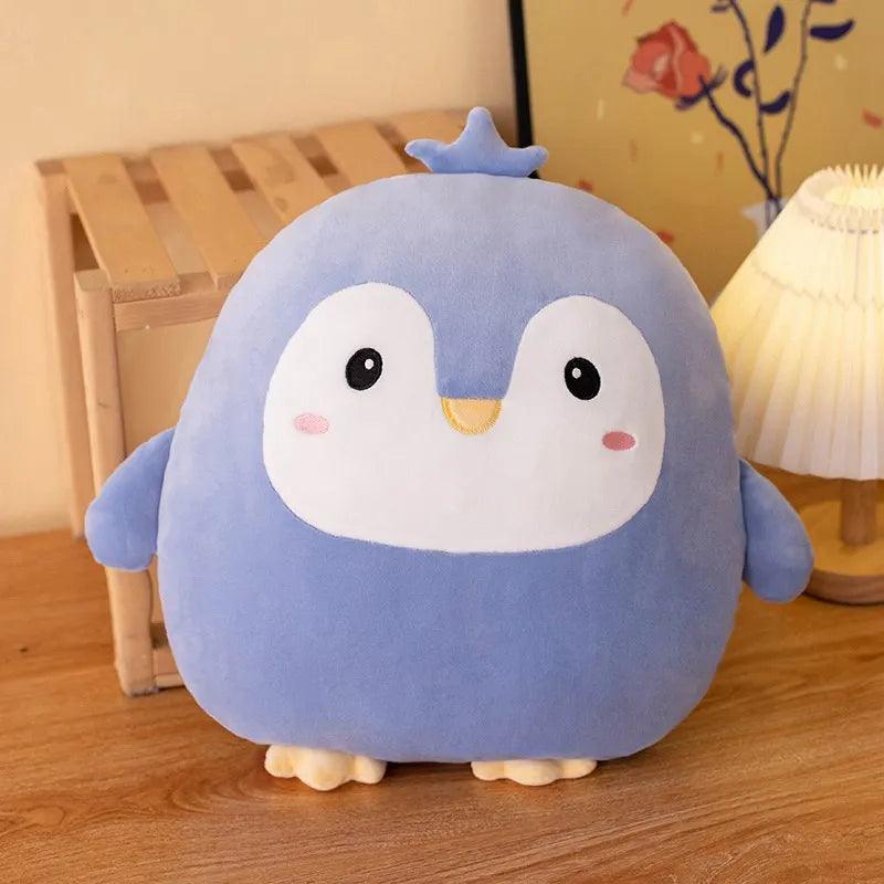 40cm Cuddly Squishy Penguin Pig Rabbit Panda Crab Kawaii Zoo Animal Plush Pillow Soft Plushie Peluche Doll Kids Birthday Gift - petguardiansupplies