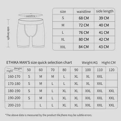 Sexy Print Men Underwear Boxer Cueca Male Panty Lingerie Men Underpants Panty Boxershorts S-XXL - petguardiansupplies