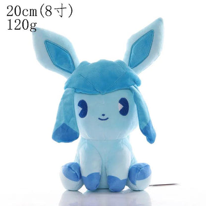 Pokemon Eevee Evolution Peluche Plush Toy Flareon Vaporeon Espeon Umbreon Leafeon Sylveon Pikachu Stuffed Doll Kid Xmas Gift - petguardiansupplies