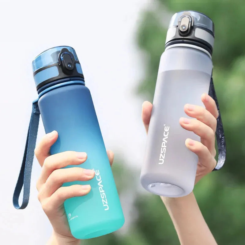 Hot Sale 500/1000ML Sports Water Bottle Shaker Outdoor Travel Portable Leakproof Drinkware Tritan Plastic Drink Bottle BPA Free - petguardiansupplies