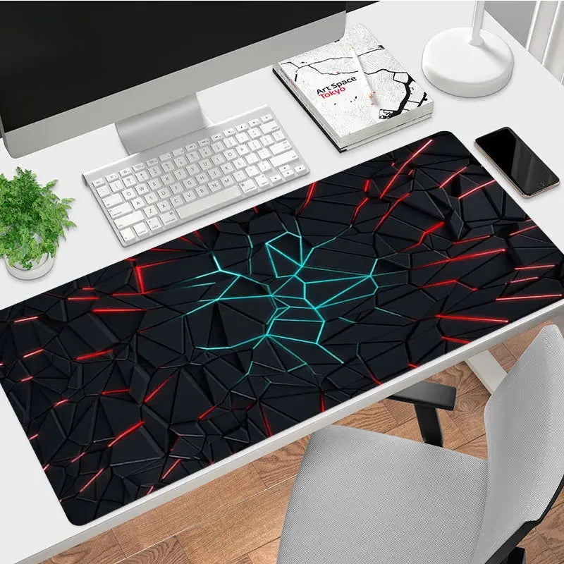 Computer Mouse Pad Gaming Accessories Large Mause Pad Sense of Science and Technology Printing Deskmat Keyboard Pad Mausepad - petguardiansupplies