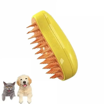 Cat Dog Steamy Brush Steam Brush Electric Sprayer for Massage Pet Grooming tool Shedding 3 in 1 Electric Sprays Massage Combs - petguardiansupplies