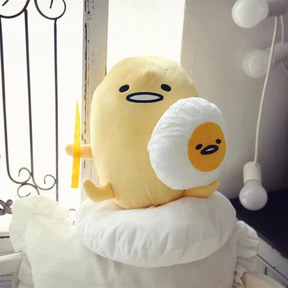 Cute Gudetama Plush Toy - Soft Cuddly Stuffed Hug Doll Plushies - petguardiansupplies