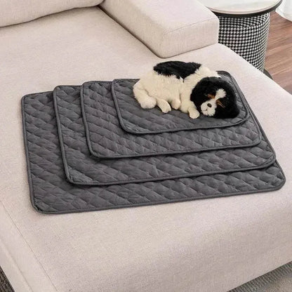 Waterproof Pet Bed Mat Reusable Dog Diaper Cover Washable Sofa Cover Furniture Protector Blanket for Pets Cat Car Seat Cover - petguardiansupplies