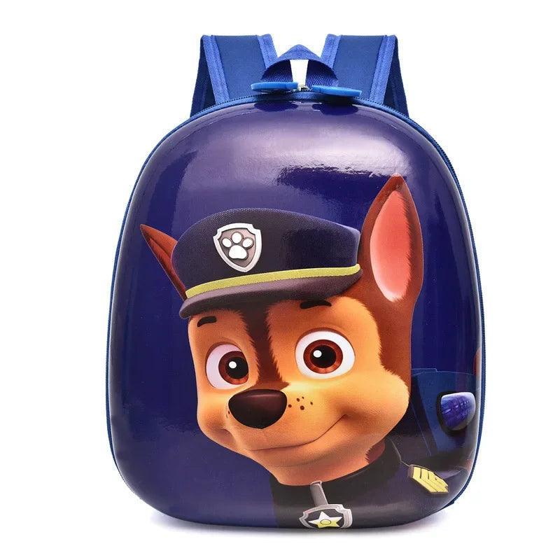 Paw Patrols Backpack Hard Shell Kawaii Cartoon School Bag Marshall Chase Skye Kindergarten Cosplay Student School Bag kids Gift - petguardiansupplies